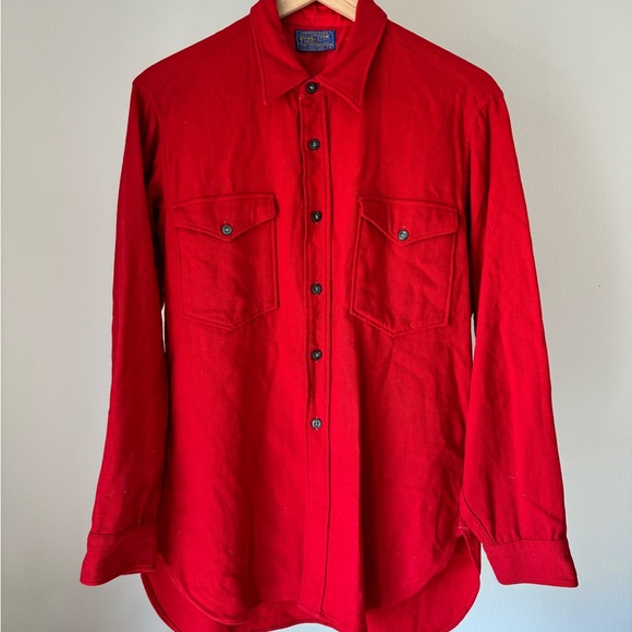 Pendleton Red Button Up - Picture 2 of 2